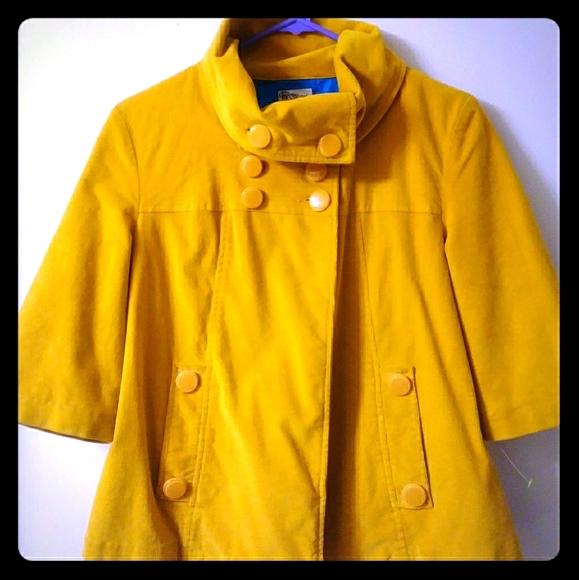 TULLE Jacket in Yellow Mustard - Picture 1 of 10